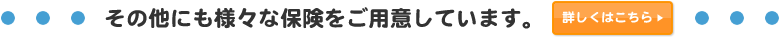 その他にも様々な保険をご用意しています。詳しくは「保険のご案内ページ」へ